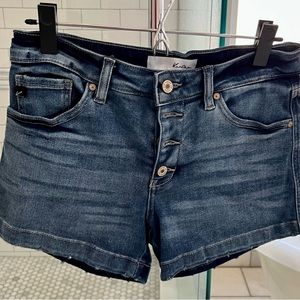 KanCan Dark Blue Jean Shorts